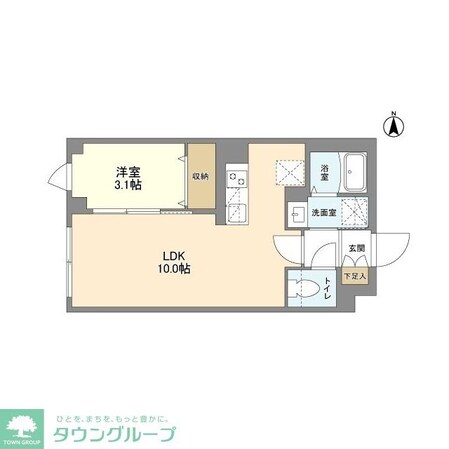ウェルスクエア笹塚IIの物件間取画像